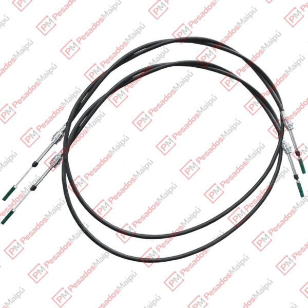 Juego Cables Comando Caja Ford 1932 11/12 C/rotula (3708 + 3709)