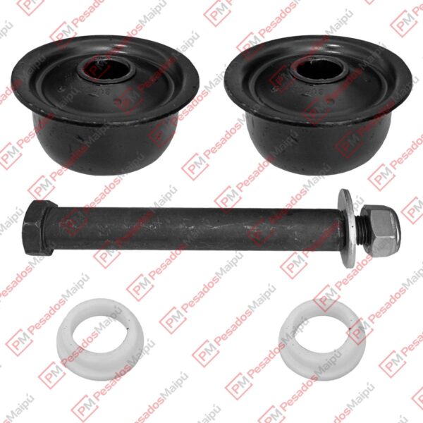KIT BUJES CABINA VW/FORD (R-631) REFORZADO PERNO C/TUERCA (3204)