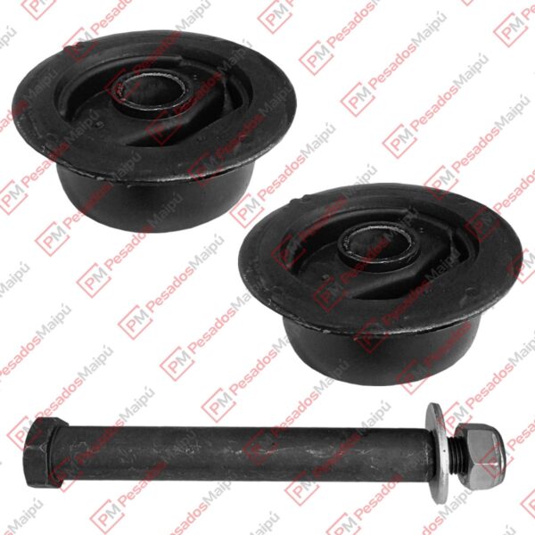 KIT BUJES CABINA VW/FORD (R-628) VENTILADO PERNO C/TUERCA (3204B)